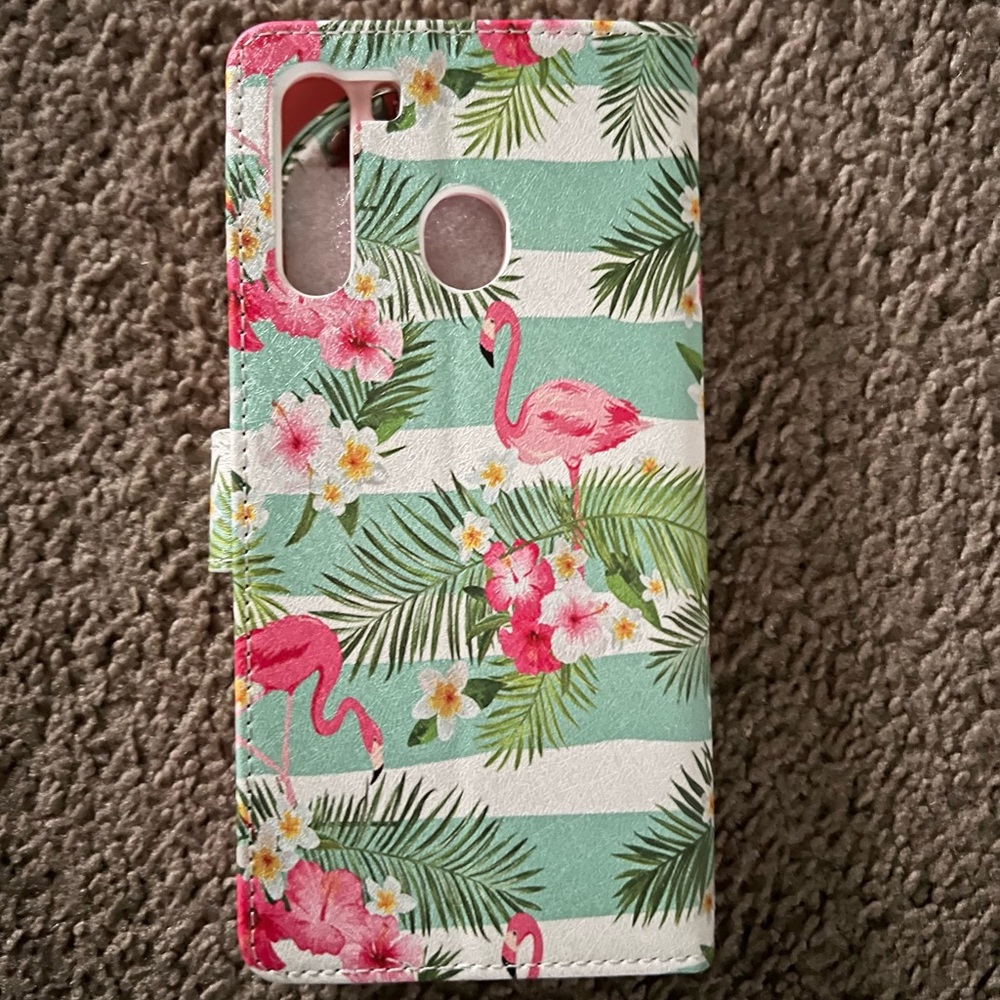 Flamingo design Samsung Galaxy A21 Case